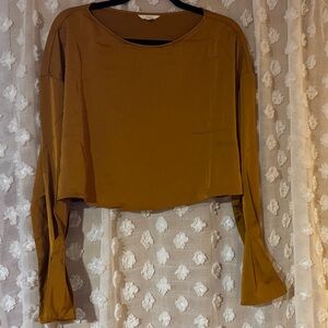 Chic Mustard Long Sleeve Top
